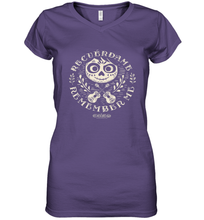 Load image into Gallery viewer, Disney Pixar Coco Miguel Remember Me Women's V-Neck T-Shirt