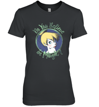 Load image into Gallery viewer, Disney Peter Pan Tinkerbell Do You Believe In Magic Women's Premium T-Shirt