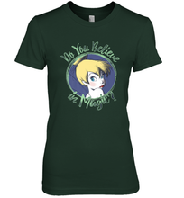Load image into Gallery viewer, Disney Peter Pan Tinkerbell Do You Believe In Magic Women's Premium T-Shirt