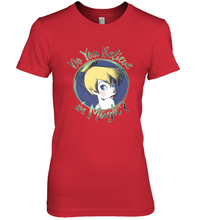 Load image into Gallery viewer, Disney Peter Pan Tinkerbell Do You Believe In Magic Women's Premium T-Shirt