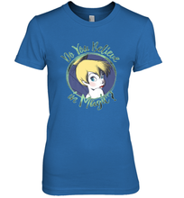 Load image into Gallery viewer, Disney Peter Pan Tinkerbell Do You Believe In Magic Women's Premium T-Shirt