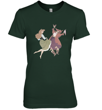 Load image into Gallery viewer, Disney Sleeping Beauty Briar Rose Dancing Women's Premium T-Shirt