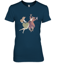 Load image into Gallery viewer, Disney Sleeping Beauty Briar Rose Dancing Women's Premium T-Shirt