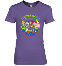 Load image into Gallery viewer, Disney Pixar Toy Story Cartoon Group Shot Women's Premium T-Shirt