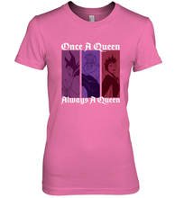 Load image into Gallery viewer, Disney Villains Once A Queen Always A Queen Women's Premium T-Shirt