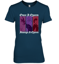 Load image into Gallery viewer, Disney Villains Once A Queen Always A Queen Women's Premium T-Shirt