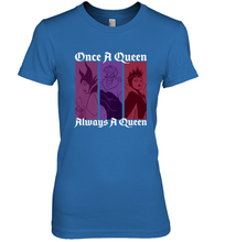 Load image into Gallery viewer, Disney Villains Once A Queen Always A Queen Women's Premium T-Shirt