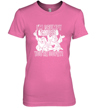 Load image into Gallery viewer, Disney Snow White Grumpy Cause You're Dopey Women's Premium T-Shirt
