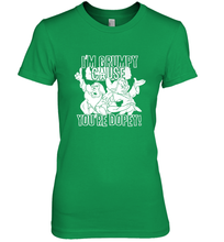 Load image into Gallery viewer, Disney Snow White Grumpy Cause You're Dopey Women's Premium T-Shirt