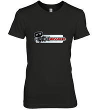 Load image into Gallery viewer, Cinemassacre Modern Chainsaw Logo Women's Premium T-Shirt