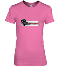 Load image into Gallery viewer, Cinemassacre Modern Chainsaw Logo Women's Premium T-Shirt