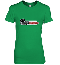 Load image into Gallery viewer, Cinemassacre Modern Chainsaw Logo Women's Premium T-Shirt
