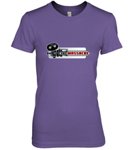 Load image into Gallery viewer, Cinemassacre Modern Chainsaw Logo Women's Premium T-Shirt