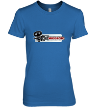 Load image into Gallery viewer, Cinemassacre Modern Chainsaw Logo Women's Premium T-Shirt