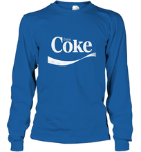 Load image into Gallery viewer, Coca Cola Vintage Enjoy Coke White Logo Long Sleeve T-Shirt