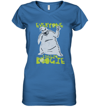 Load image into Gallery viewer, Disney The Nightmare Before Christmas Oogie Boogie Women's V-Neck T-Shirt