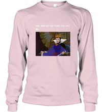 Load image into Gallery viewer, Disney Sleeping Beauty Maleficent Evil Queen Meme Long Sleeve T-Shirt