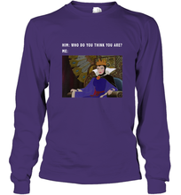 Load image into Gallery viewer, Disney Sleeping Beauty Maleficent Evil Queen Meme Long Sleeve T-Shirt