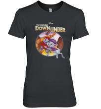 Load image into Gallery viewer, Disney The Rescuers Down Under Circle Movie Logo Women's Premium T-Shirt
