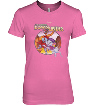 Load image into Gallery viewer, Disney The Rescuers Down Under Circle Movie Logo Women's Premium T-Shirt