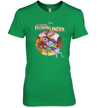 Load image into Gallery viewer, Disney The Rescuers Down Under Circle Movie Logo Women's Premium T-Shirt