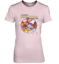 Load image into Gallery viewer, Disney The Rescuers Down Under Circle Movie Logo Women's Premium T-Shirt