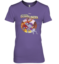 Load image into Gallery viewer, Disney The Rescuers Down Under Circle Movie Logo Women's Premium T-Shirt