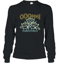Load image into Gallery viewer, Disney Pixar Toy Story Neon Aliens Ooohh Long Sleeve T-Shirt