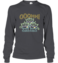 Load image into Gallery viewer, Disney Pixar Toy Story Neon Aliens Ooohh Long Sleeve T-Shirt