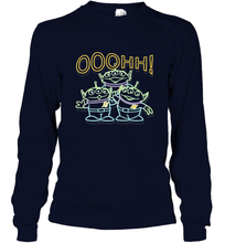 Load image into Gallery viewer, Disney Pixar Toy Story Neon Aliens Ooohh Long Sleeve T-Shirt
