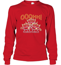 Load image into Gallery viewer, Disney Pixar Toy Story Neon Aliens Ooohh Long Sleeve T-Shirt