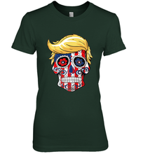 Load image into Gallery viewer, Trump sugar skull Women's Premium T-Shirt