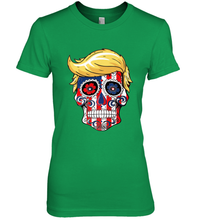 Load image into Gallery viewer, Trump sugar skull Women's Premium T-Shirt