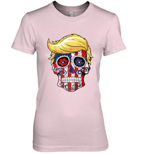 Load image into Gallery viewer, Trump sugar skull Women's Premium T-Shirt