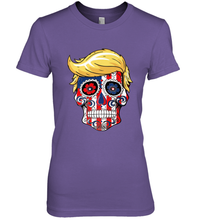 Load image into Gallery viewer, Trump sugar skull Women's Premium T-Shirt