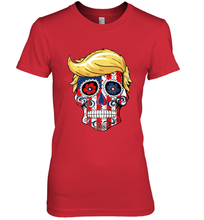 Load image into Gallery viewer, Trump sugar skull Women's Premium T-Shirt