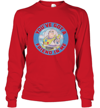 Load image into Gallery viewer, Disney Pixar Toy Story Buzz Friend In Me Long Sleeve T-Shirt