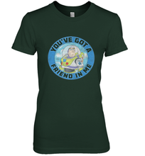 Load image into Gallery viewer, Disney Pixar Toy Story Buzz Friend In Me Women's Premium T-Shirt