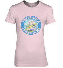 Load image into Gallery viewer, Disney Pixar Toy Story Buzz Friend In Me Women's Premium T-Shirt