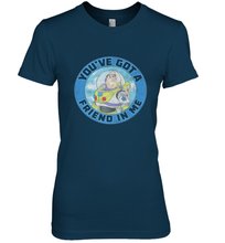 Load image into Gallery viewer, Disney Pixar Toy Story Buzz Friend In Me Women's Premium T-Shirt