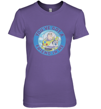 Load image into Gallery viewer, Disney Pixar Toy Story Buzz Friend In Me Women's Premium T-Shirt