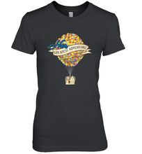 Load image into Gallery viewer, Disney Pixar Up Her Greatest Adventure House Women's Premium T-Shirt