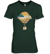 Load image into Gallery viewer, Disney Pixar Up Her Greatest Adventure House Women's Premium T-Shirt