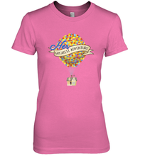 Load image into Gallery viewer, Disney Pixar Up Her Greatest Adventure House Women's Premium T-Shirt