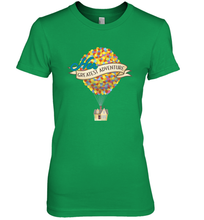 Load image into Gallery viewer, Disney Pixar Up Her Greatest Adventure House Women's Premium T-Shirt