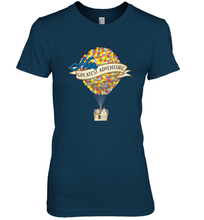 Load image into Gallery viewer, Disney Pixar Up Her Greatest Adventure House Women's Premium T-Shirt