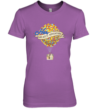 Load image into Gallery viewer, Disney Pixar Up Her Greatest Adventure House Women's Premium T-Shirt