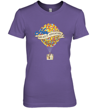 Load image into Gallery viewer, Disney Pixar Up Her Greatest Adventure House Women's Premium T-Shirt