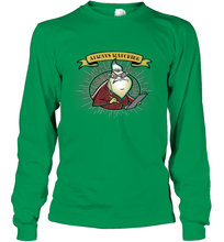 Load image into Gallery viewer, Disney Pixar Monsters Inc. Roz Always Watching Banner Long Sleeve T-Shirt