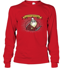 Load image into Gallery viewer, Disney Pixar Monsters Inc. Roz Always Watching Banner Long Sleeve T-Shirt